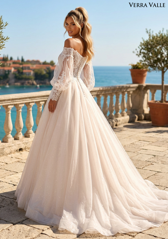 Clarisse Ivory/Ivory dress