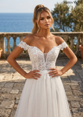 Clarisse Ivory/Ivory dress