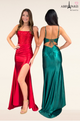 Abby Paris 90303 Fitted Sleeveless Slit Evening Gown
