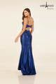 Abby Paris 90303 Fitted Sleeveless Slit Evening Gown