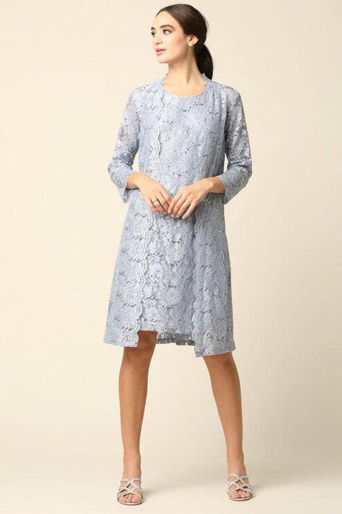 Eva USA Champagne Mother of the Bride Dress