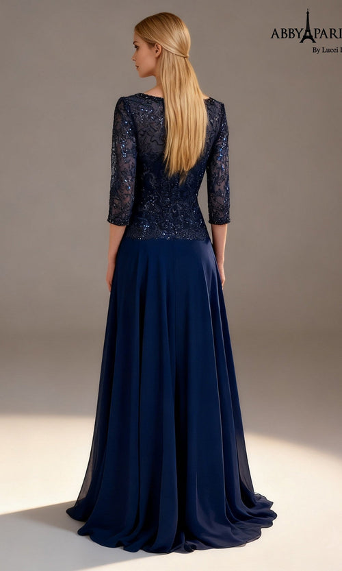 Abby Paris Navy Apparel & Accessories > Clothing > Dresses