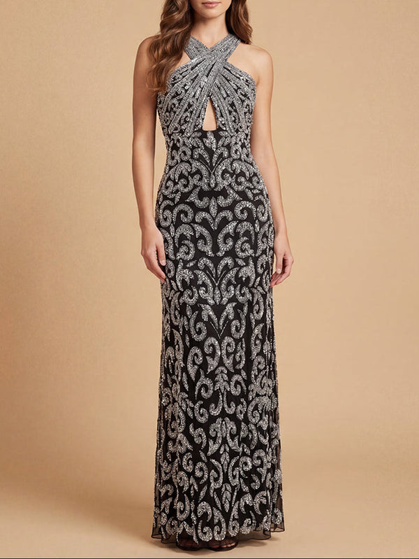 Lara New York Black/Silver Dress