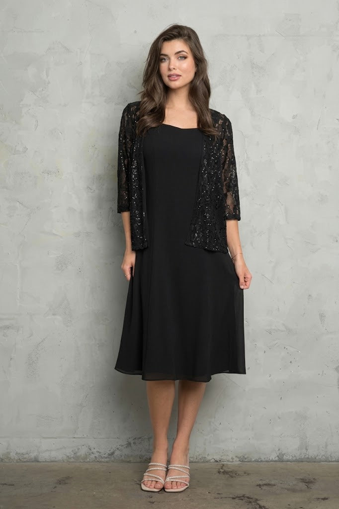 Eva USA Black Mother of the Bride Dresses