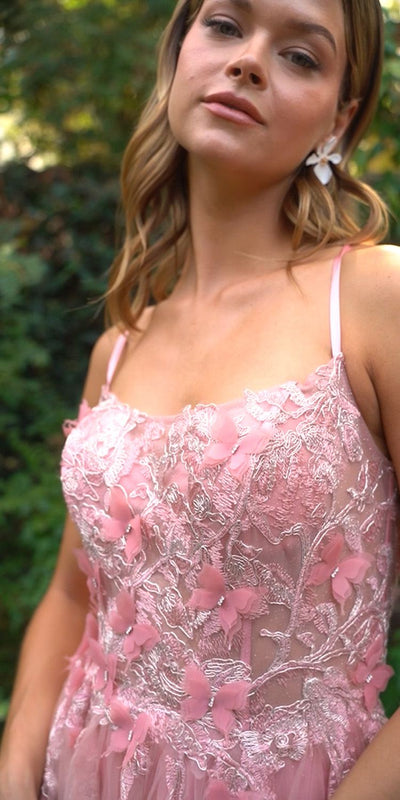 Andrea & Leo A1141 Floor Length Butterfly Gown