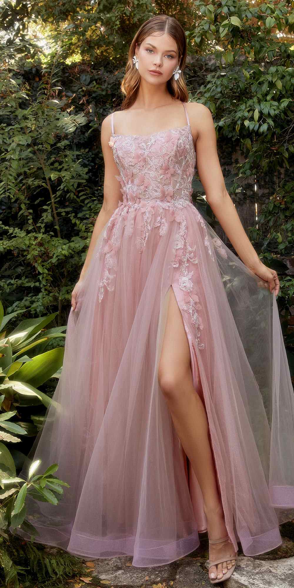 Andrea & Leo A1141 Dusty Rose Dress