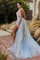 Andrea & Leo A1169 Elegant Long Gown with Overskirt