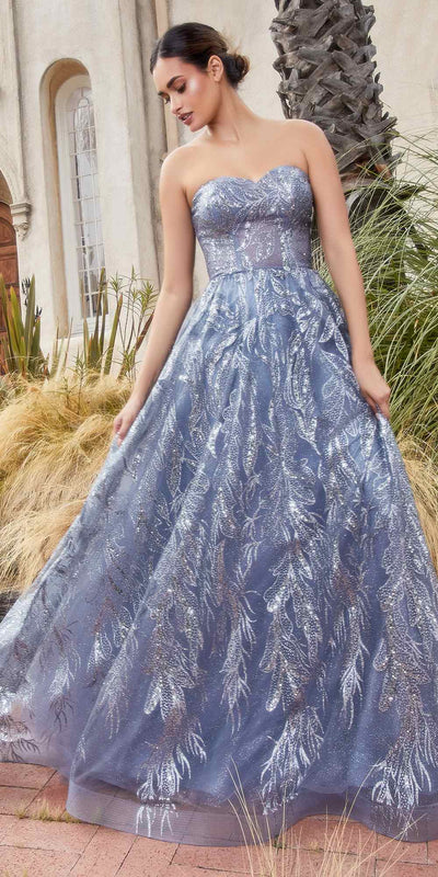 Andrea & Leo A1174 Dress - Smokey Blue