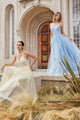 Andrea & Leo A1191 Floor Length Alicia Floral Embroidery Gown