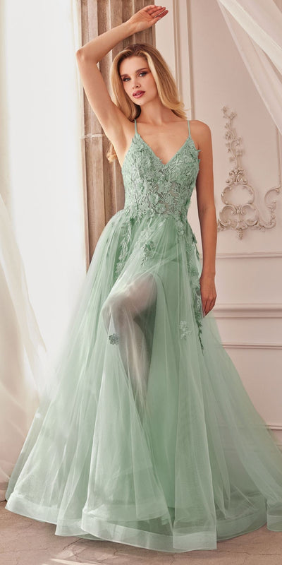 Andrea & Leo A1191 Dress - Sage Green