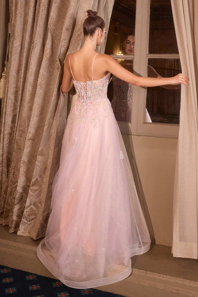 Andrea & Leo A1477 Floral Applique Evening Gown