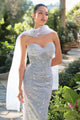 Andrea & Leo A1484 Fitted Gown in Mauve