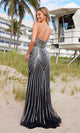 Impresionante vestido de fiesta ajustado con cuentas Nox Anabel A1582