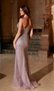 Impresionante vestido de fiesta ajustado con cuentas Nox Anabel A1582