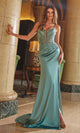 Nox Anabel A1585 Beaded Corset Long Prom Dress