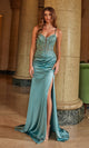 Nox Anabel A1585 Beaded Corset Long Prom Dress