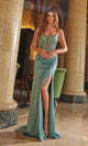 Nox Anabel A1585 Beaded Corset Long Prom Dress