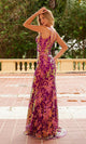 Nox Anabel A1587: Glamoroso vestido largo con estampado de lentejuelas para fiesta de graduación