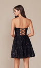 Nox Anabel A843 Stunning Sequin Corset Homecoming Dress