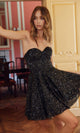 Nox Anabel A843 Stunning Sequin Corset Homecoming Dress