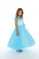 Girls Pageant Dress with Rhinestone Bodice Sleeveless Ball Gown with Jacket By AG5278