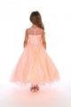 Girls Pageant Dress with Rhinestone Bodice Sleeveless Ball Gown with Jacket By AG5278