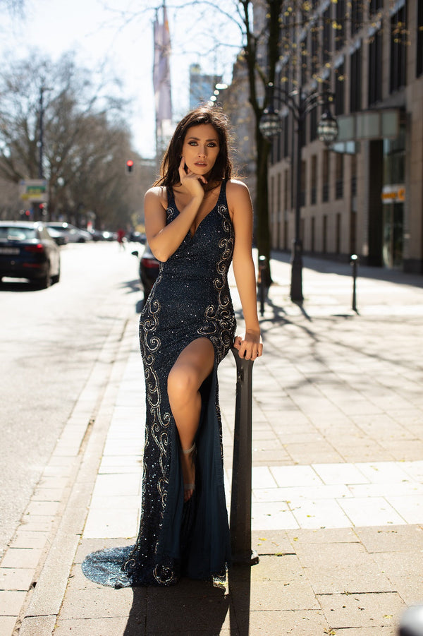 Chic and Holland Navy Dress