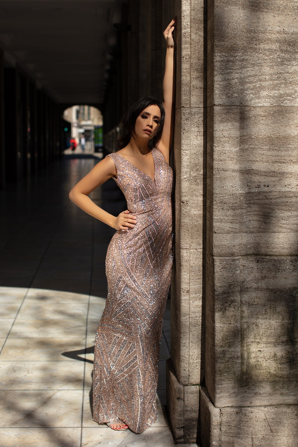 Chic and Holland Blush Dress
