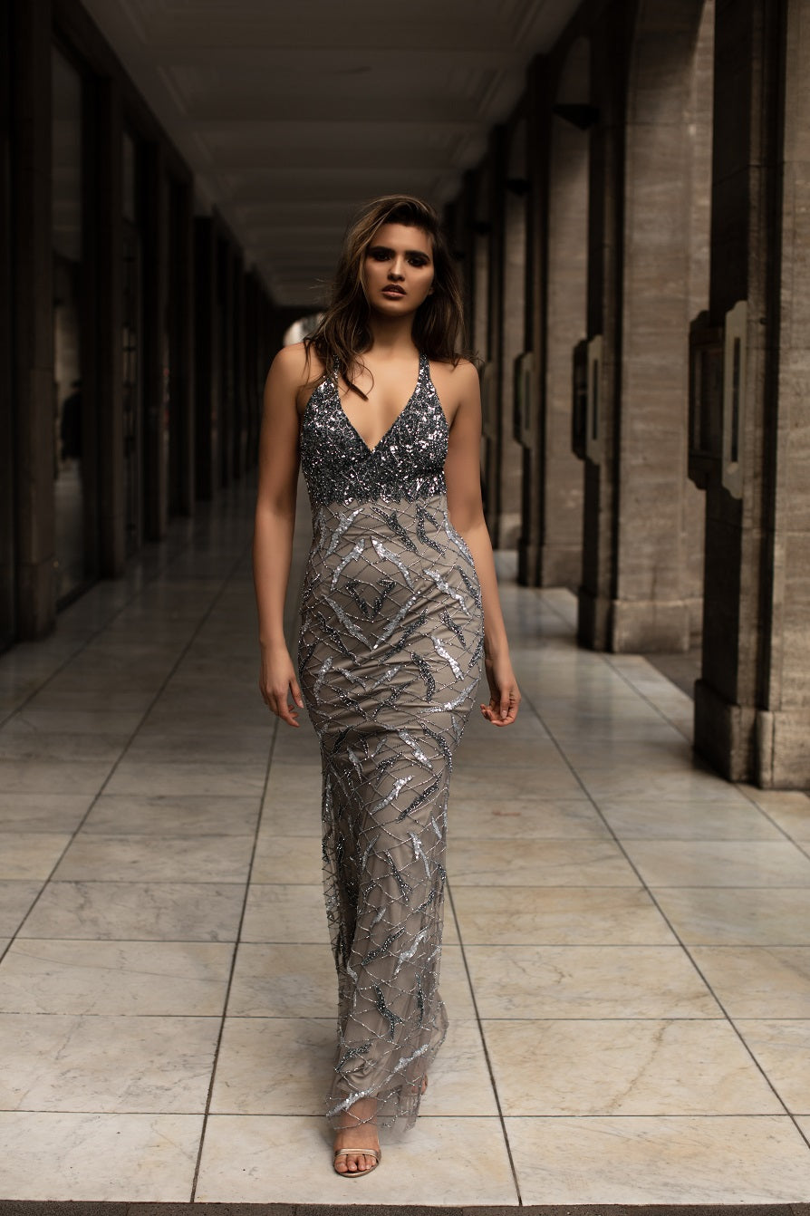 Chic and Holland Grey Dress