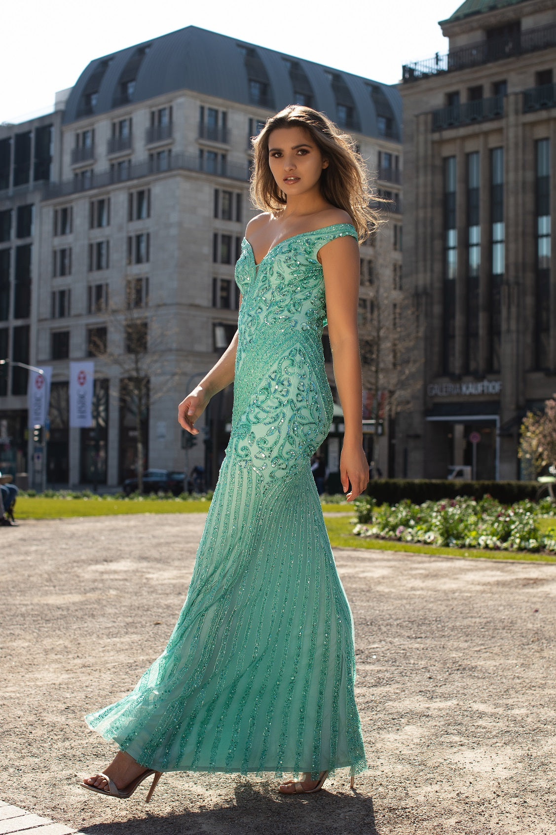 Chic and Holland Ice Blue Dress