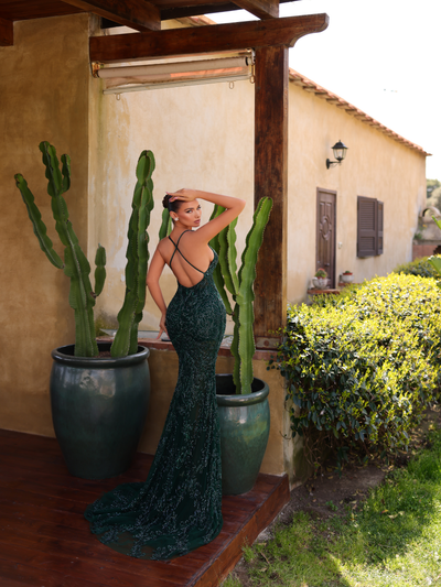 Chic and Holland Forest Green Dress
