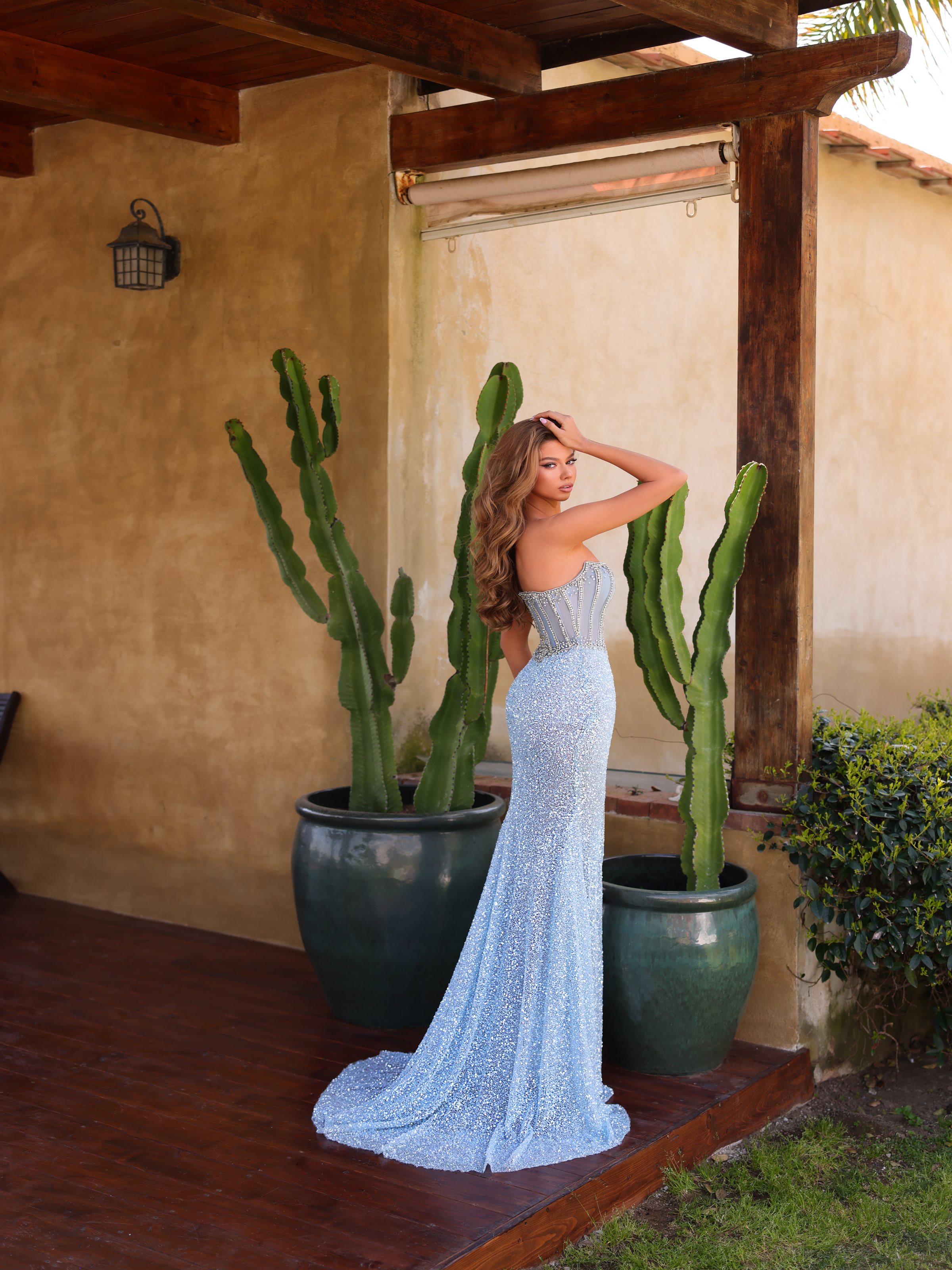 Chic and Holland Steel Blue Dress