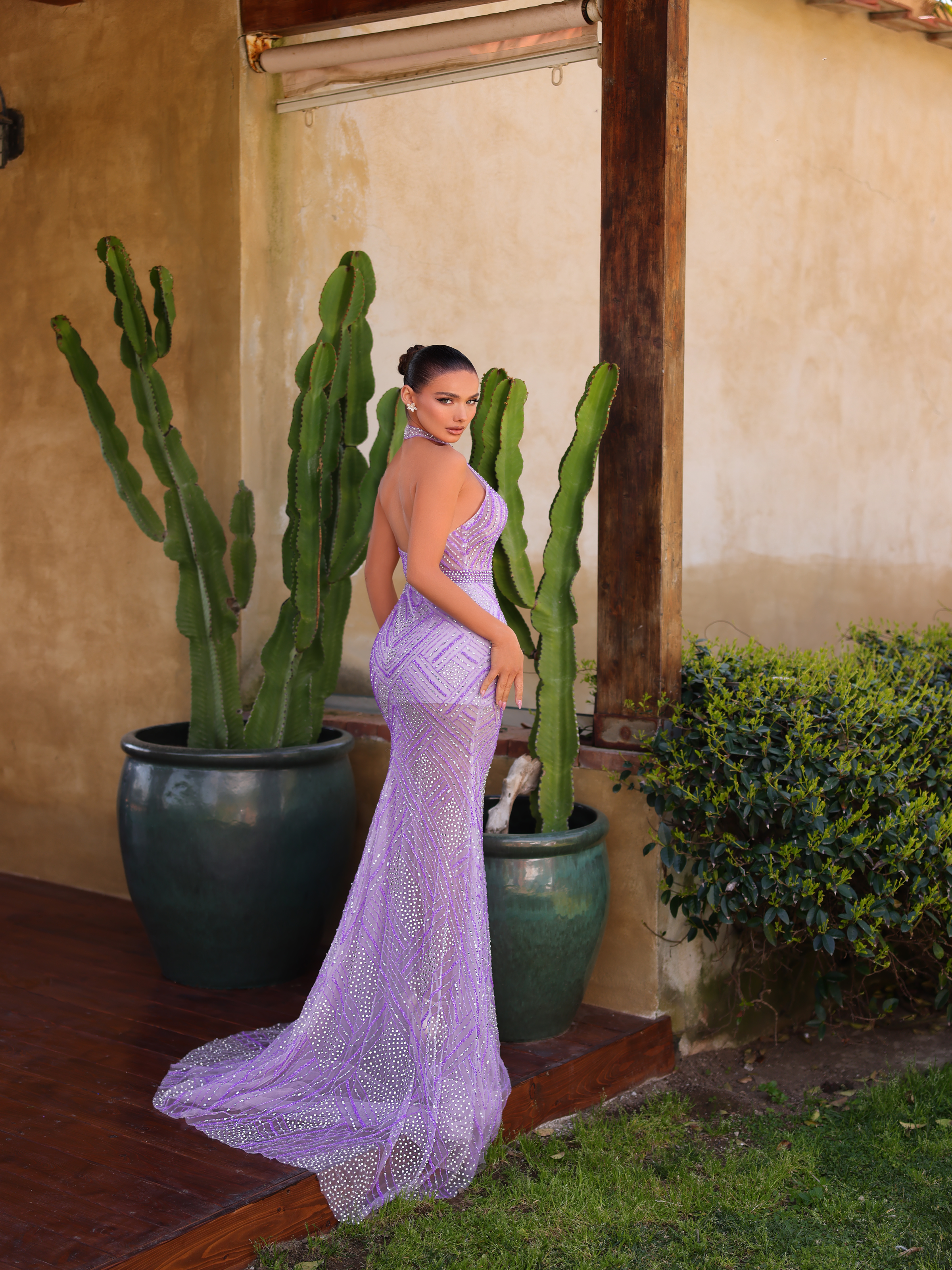 Chic and Holland Pastel Lilac Dress