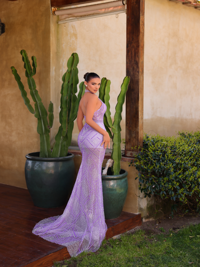 Chic and Holland Pastel Lilac Dress