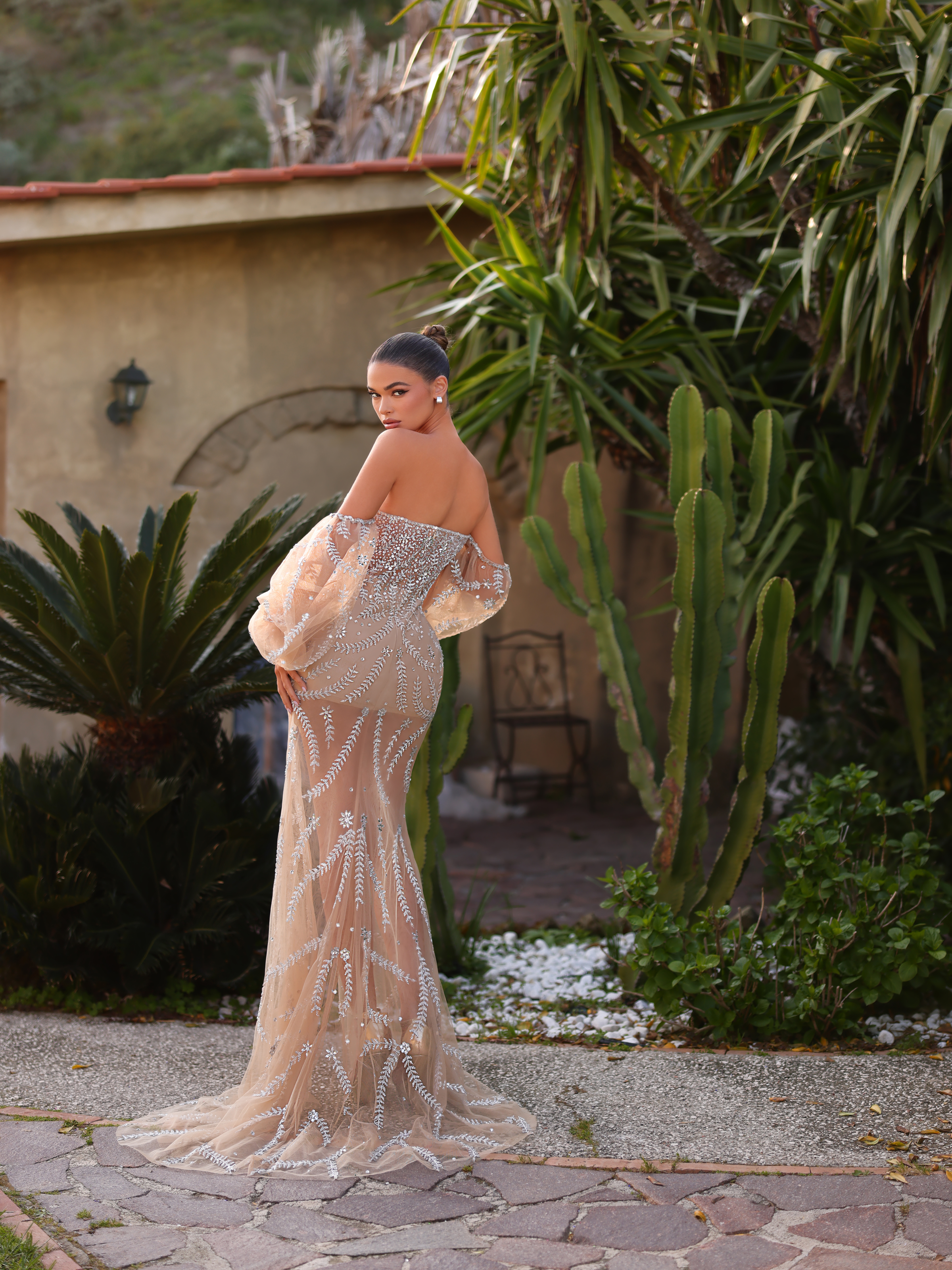 Chic and Holland Nude Dress