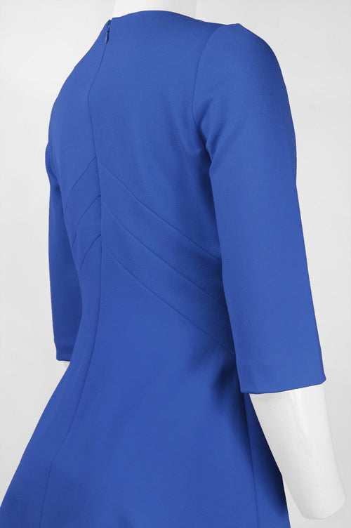 Adrianna Papell 3/4 Sleeve A-Line Dress (Petite)