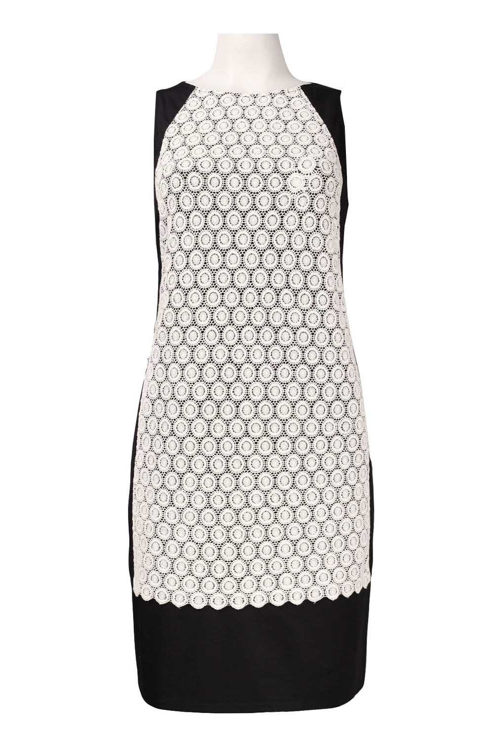 Adrianna Papell Sleeveless Contrast Shift Dress