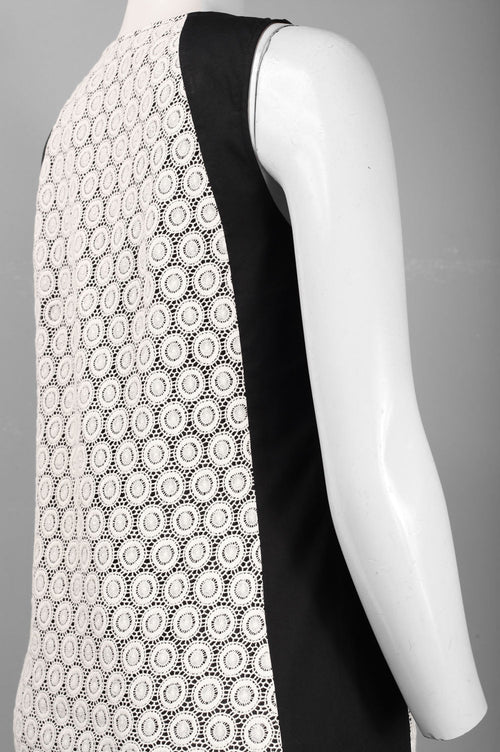 Adrianna Papell Sleeveless Contrast Shift Dress