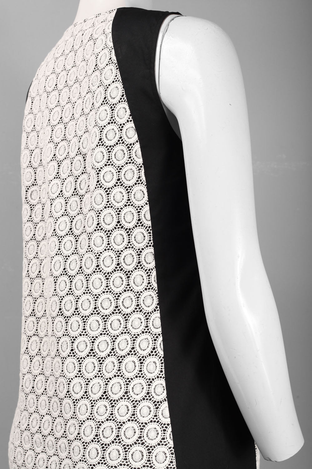 Adrianna Papell Sleeveless Contrast Shift Dress