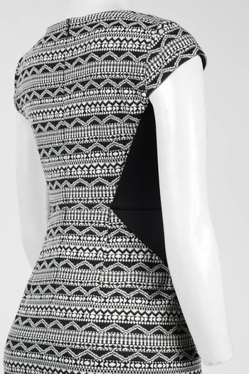 Adrianna Papell Day Cap Sleeve Knit Dress (Petite)