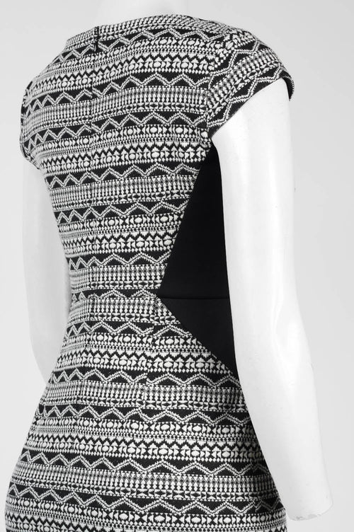 Adrianna Papell Day Cap Sleeve Knit Dress (Petite)
