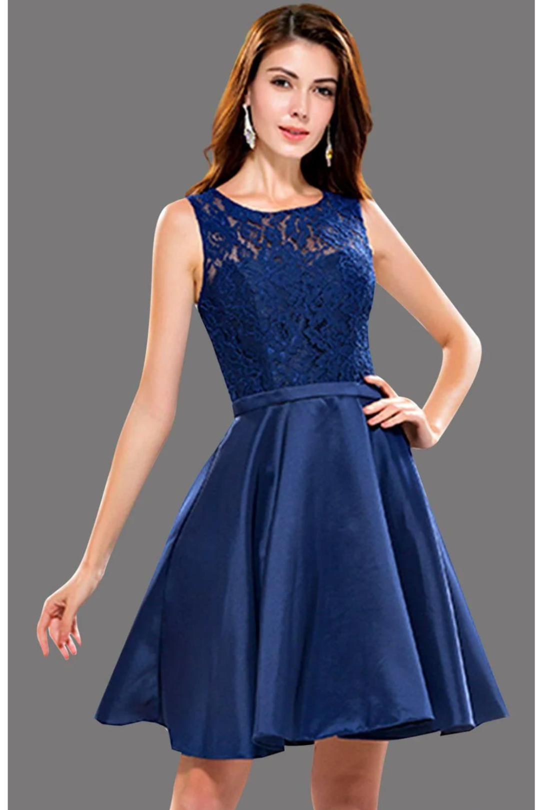 Simple & Classy Short Bridesmaids Dress