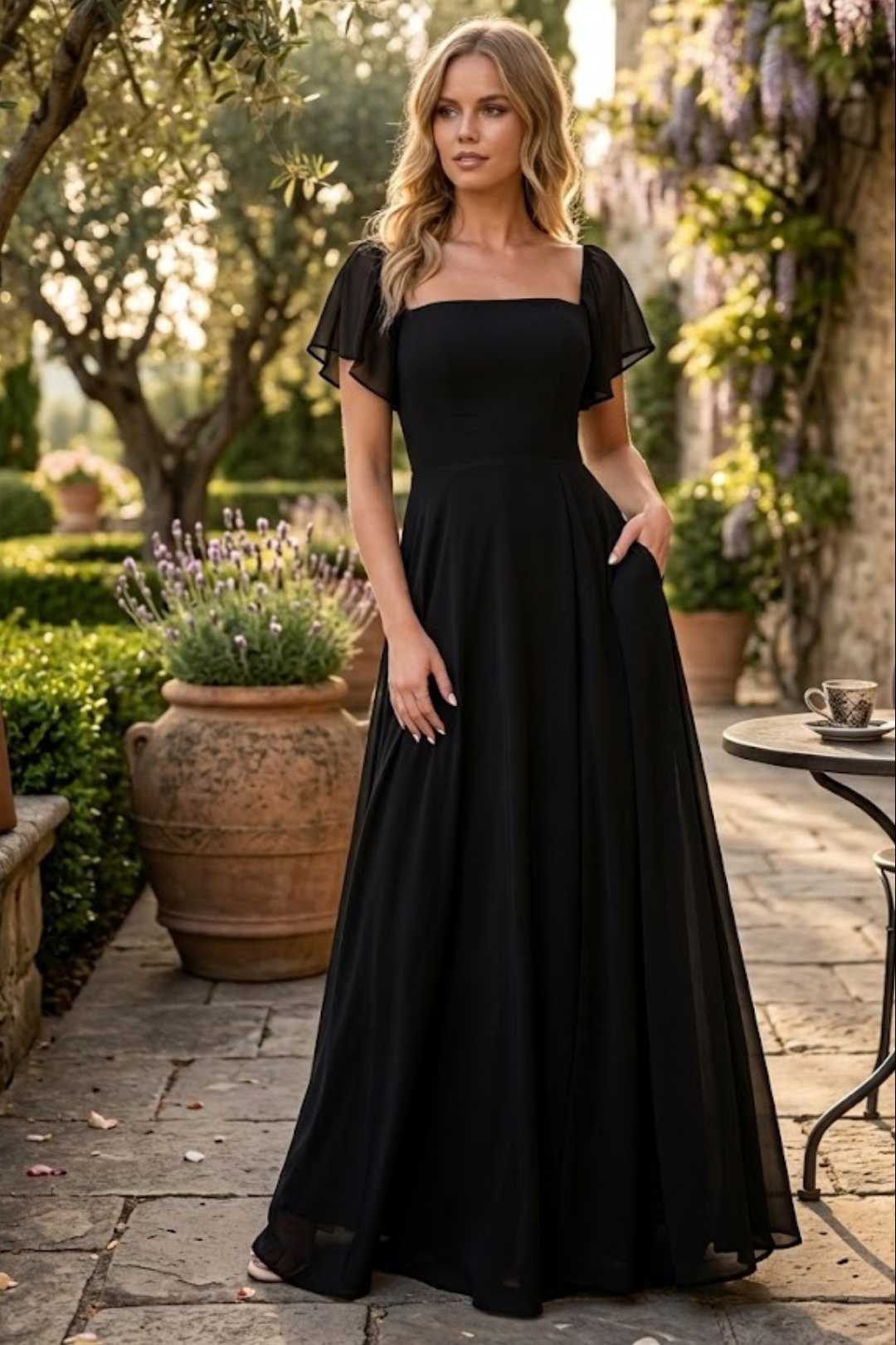 long dress for funeral in Black Women – Eva USA 3454 wedding guests Size:M (Bust 82-94 cm) For Love and Lemons Black Strapless Floor Length Prom Dresses