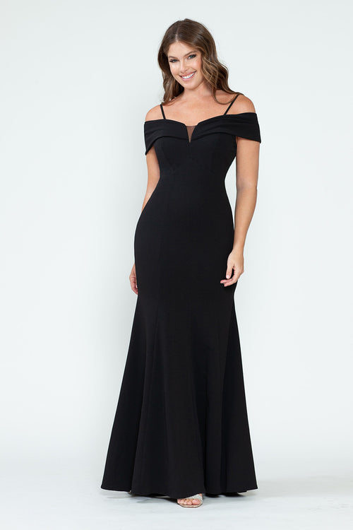Vestido de alfombra roja con hombros descubiertos y corte sirena, de Lenovia 5317