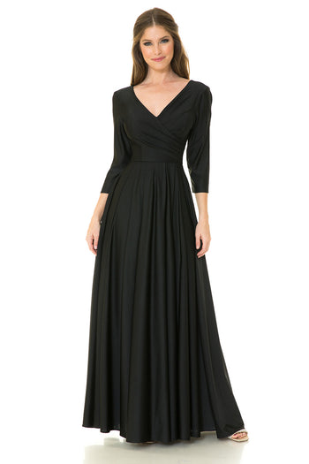 Wholesale Mother of the Bride Dresses 5243 in Black