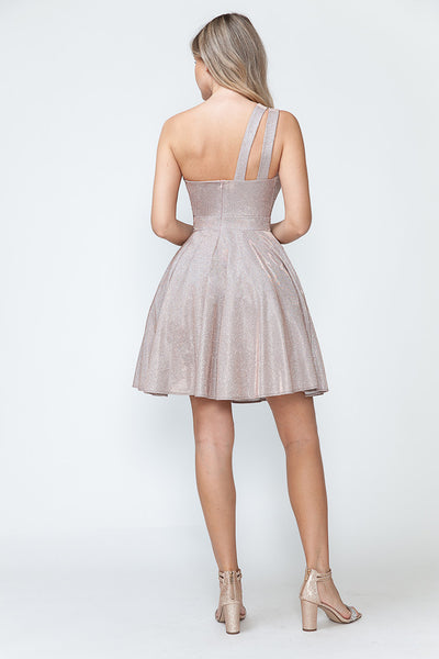 Homecoming Dress Asymmetrical Layered Graduation Dress By Lenovia 5272