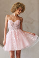 Cocktail Dress Sweetheart Strapless Sequin By Amelia Couture BZ9024S