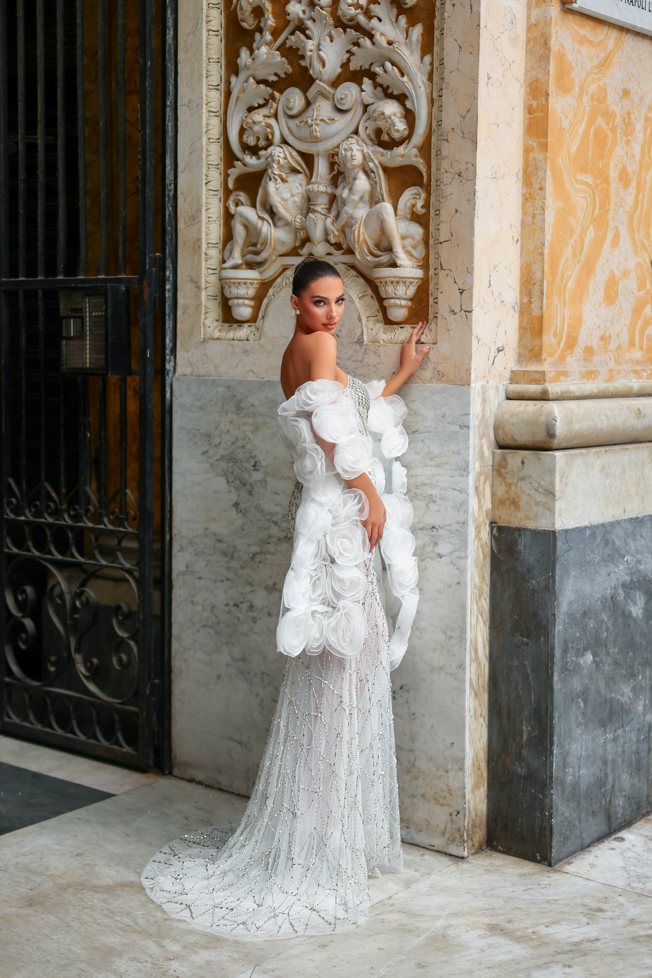 Chic and Holland Ivory Dress