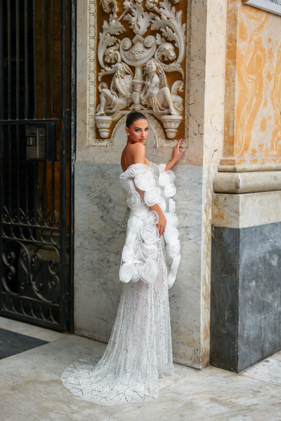 Chic and Holland Ivory Dress