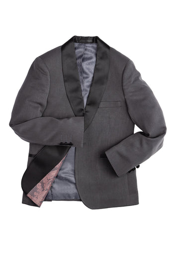 "London" Charcoal 5-Piece Tuxedo Set for Kids